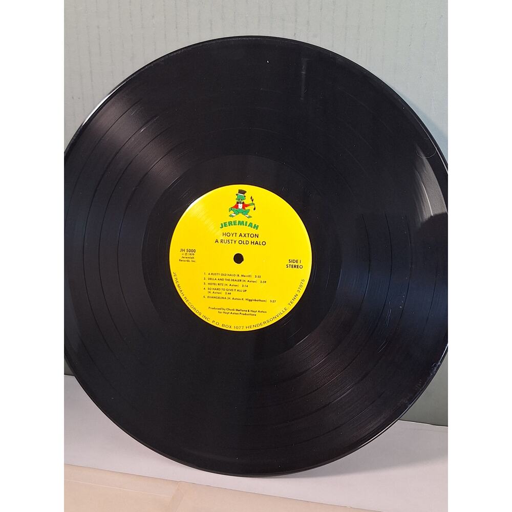 Hoyt Axton A Rusty Old Halo LP 1979 Jeremiah Records JH 5000 EX Vinyl